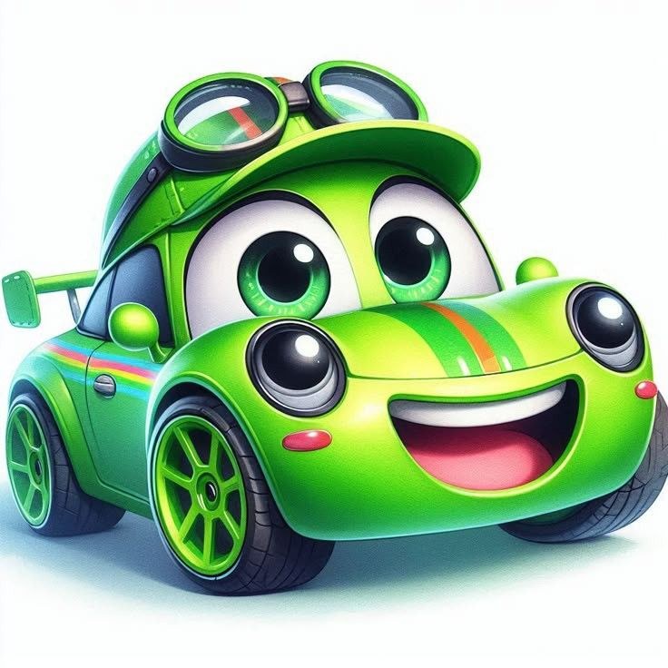 Cartoon car 668-6 машинка 52-0330