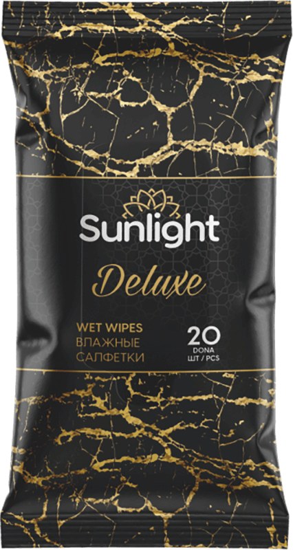 Sunlight Влажные Салфетки в ассор. 15+2шт