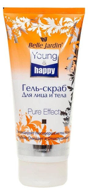 Belle Jardin Young & Happy гель-скраб для лица 200мл