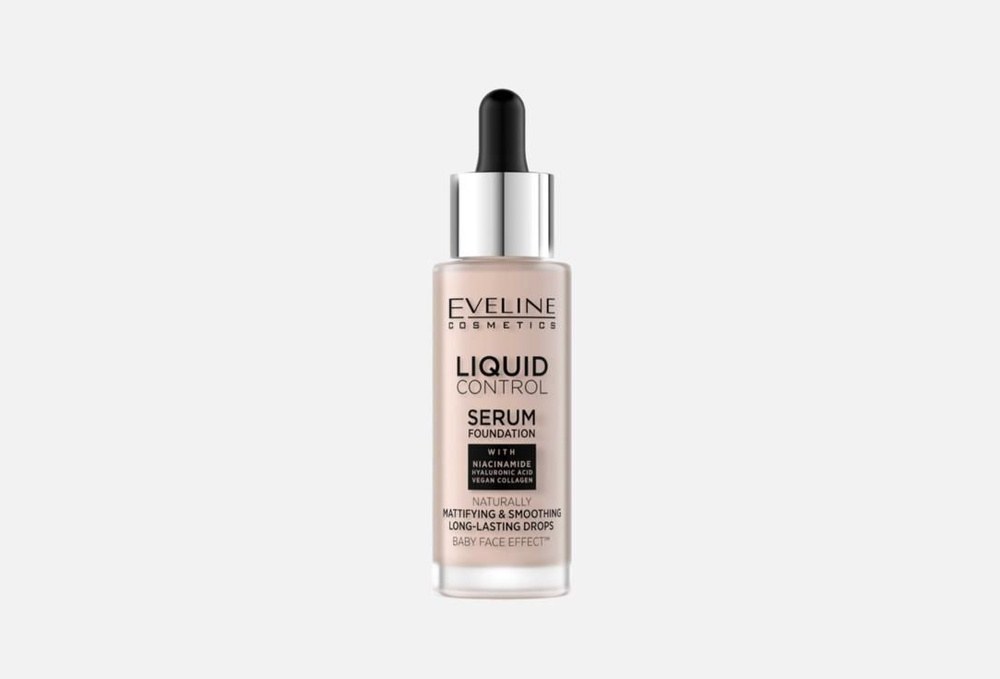 Eveline Liquid Control Жит. Тоналка в ассор. 32мл
