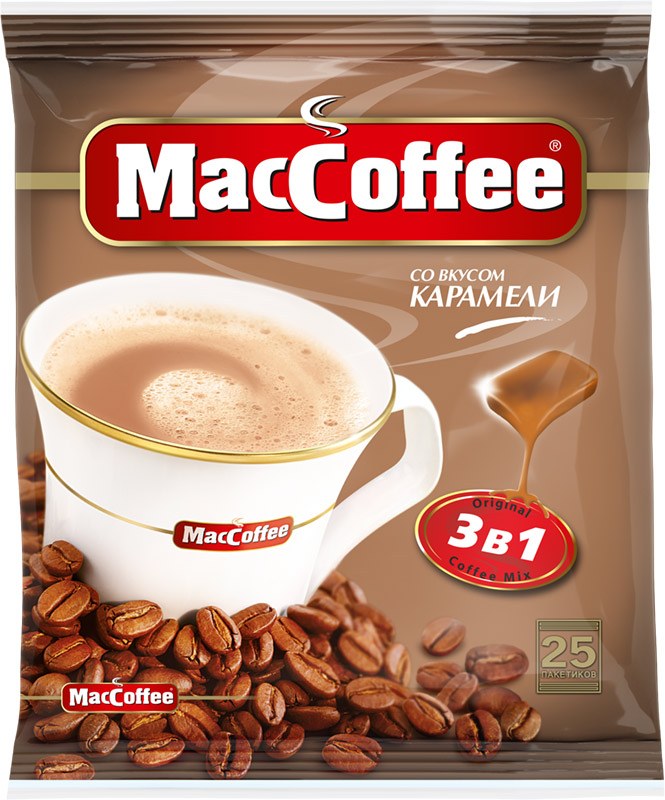 Maccoffee 3в1 Caramel 18гр