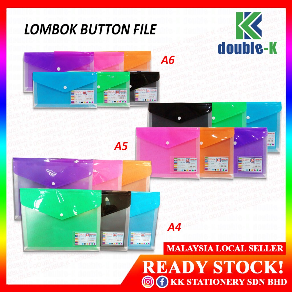 Lombok Button folder Маклер LK8555 A4