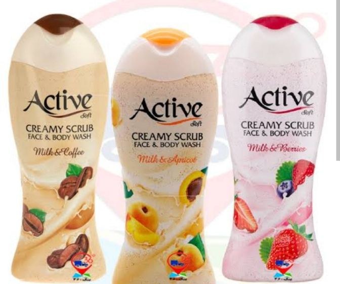 Active Creamy Scrub Face&Body Wash 400гр