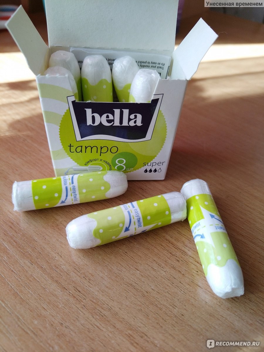 Тампоны Bella Tampo Super 8 в ассор.
