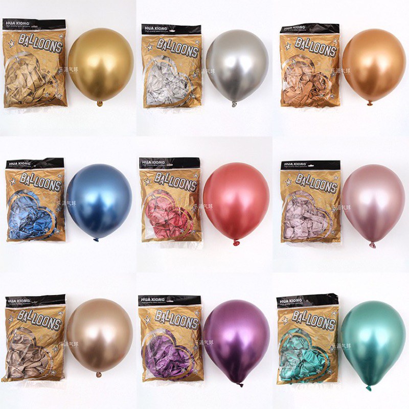 Balloons Metal Chrome 2023