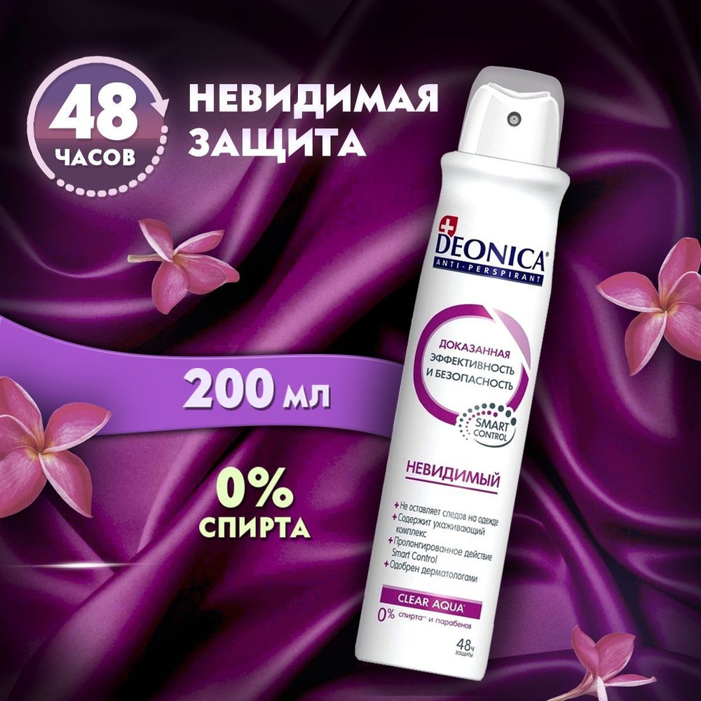 Антиперспирант спрей Deonica Woman в ассор. 200 мл