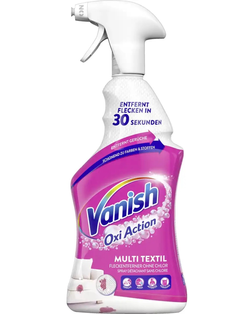Пятновыводитель Vanish Oxi Action 480гр