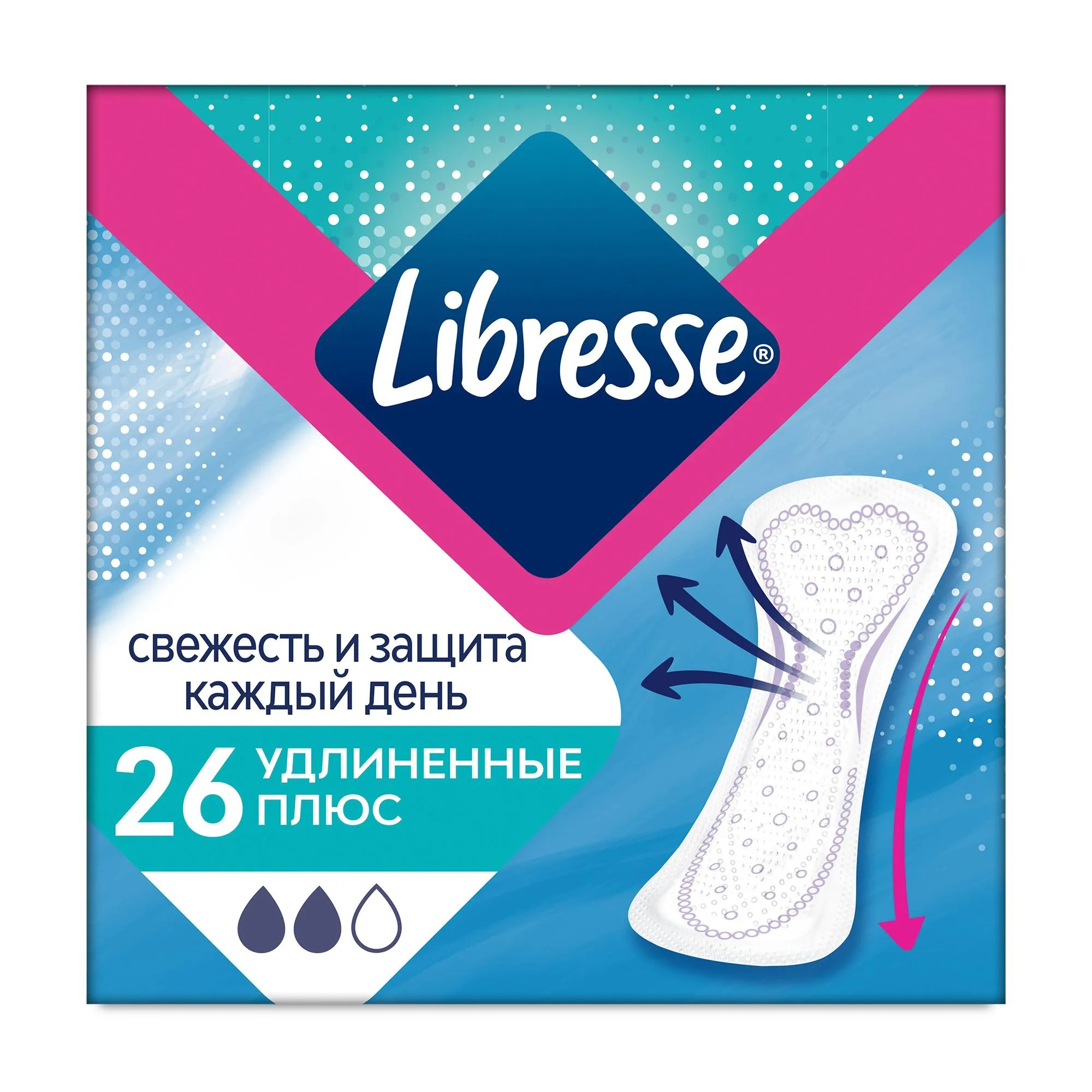 Libresse Прокладки Daily Long 28шт 4517102
