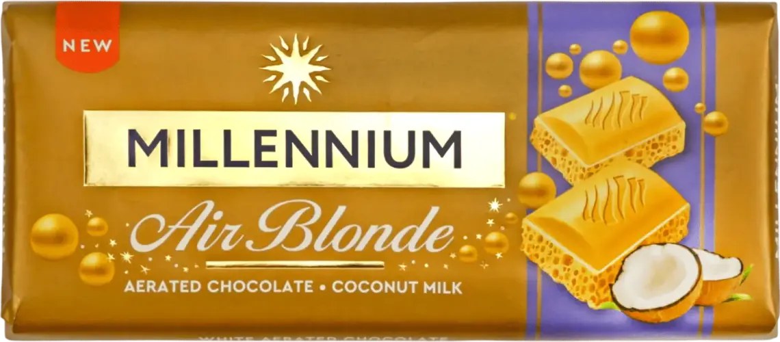 Millenium Blonde Пористый шоколад в ассор 85гр