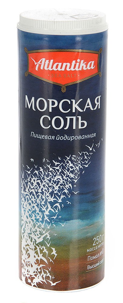 Соль Atlantika Атлантик  П/У 250гр
