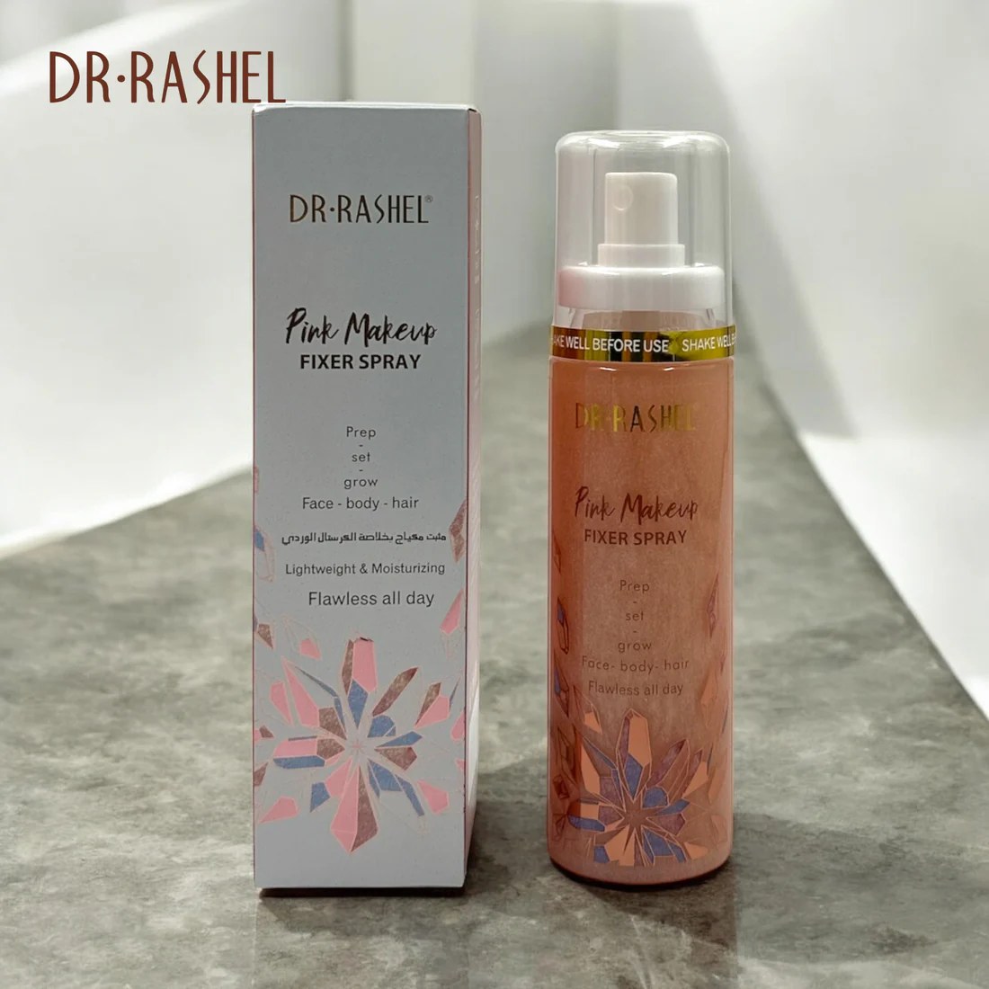 Dr. Rashel Pink Makeup fixer spray фиксатор 100мл DRL-1709 1710