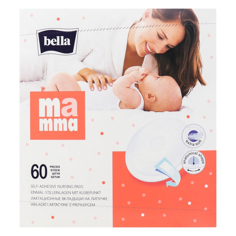 Bella Mamma Лактационные на липучке 60шт