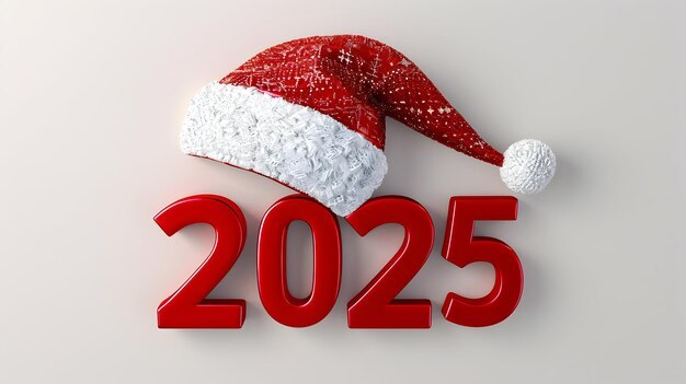 Шапка Санта 2025