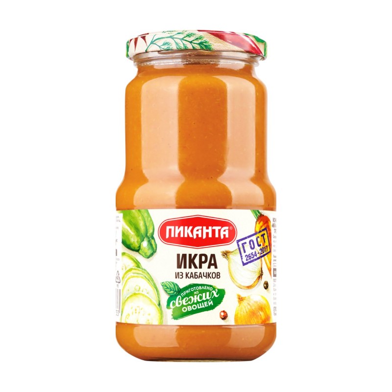 Пиканта Икра из Кабачков 450гр