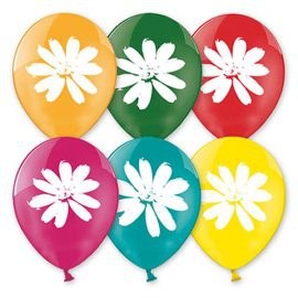 Balloon Шары Ромашка 100шт