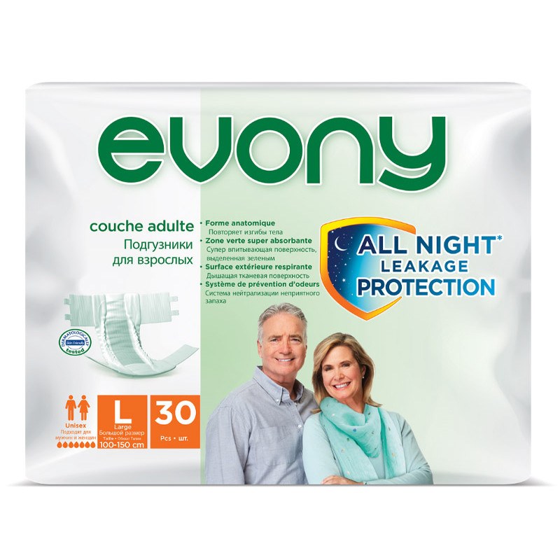 Evony Подгузники L 1шт