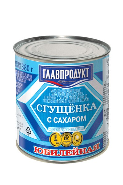 Главпродукт Сгущенка Юбилейная 380гр