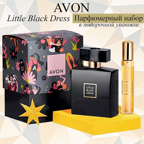 Avon Little Black Dress Парф. вода набор 50+10мл