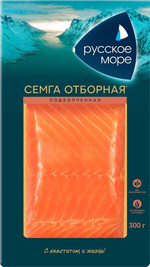 Русское Море Семга Отборная 300гр