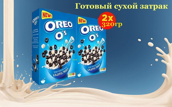 Oreo Готовый завтрак 320гр