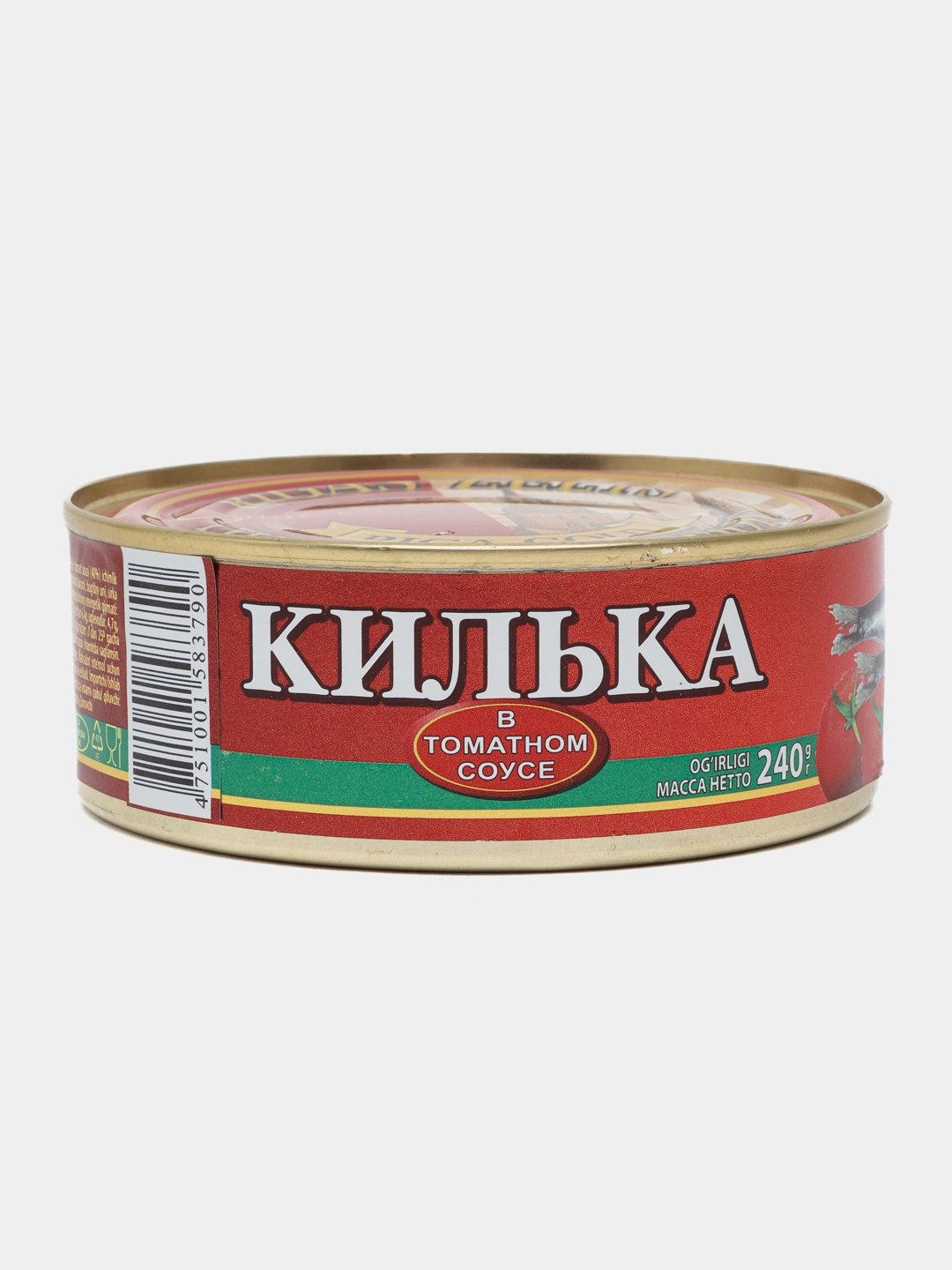 Килька в том. соусе Riga Gold 240 гр