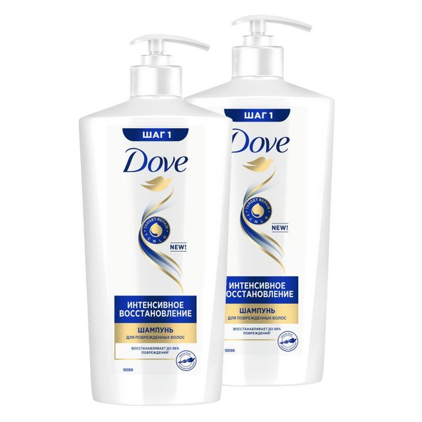 Dove Шампунь в ассор. 603мл