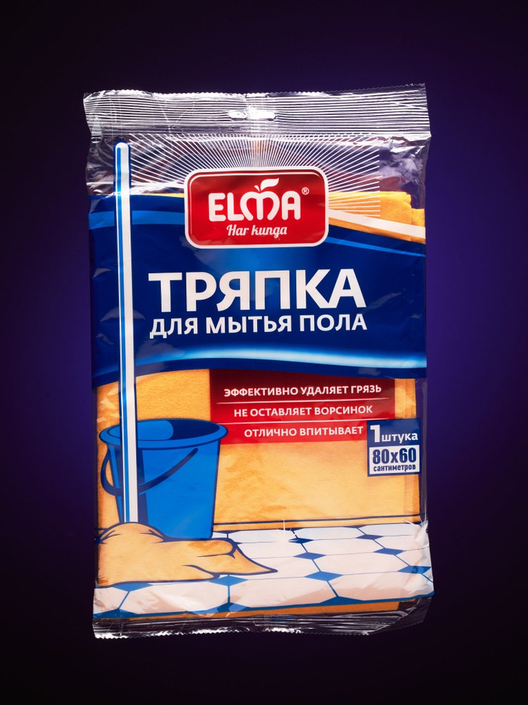 Elma Универсальная тряпка Цветная большая 28шт