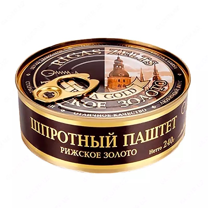 Riga Gold Паштет шпротный 240 гр