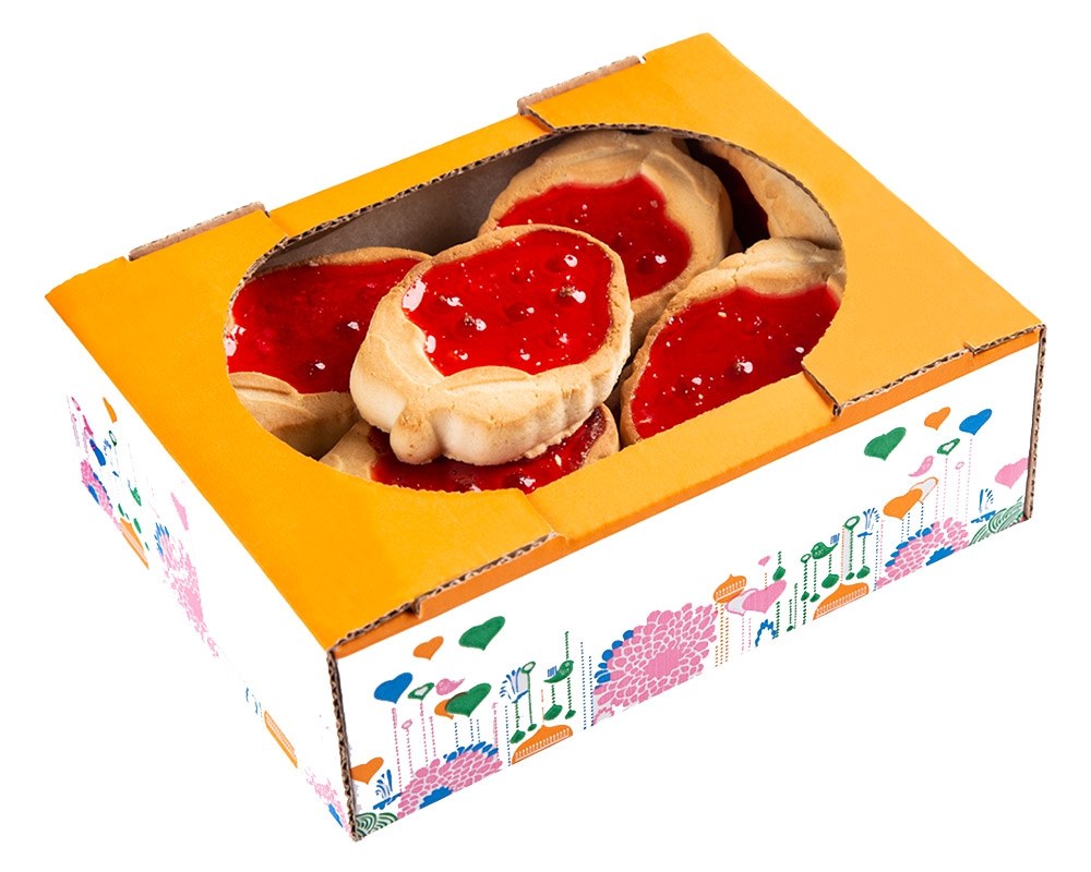 Mavis Печенье с мармеладом Roundy 1кг 1-40 (2кг)