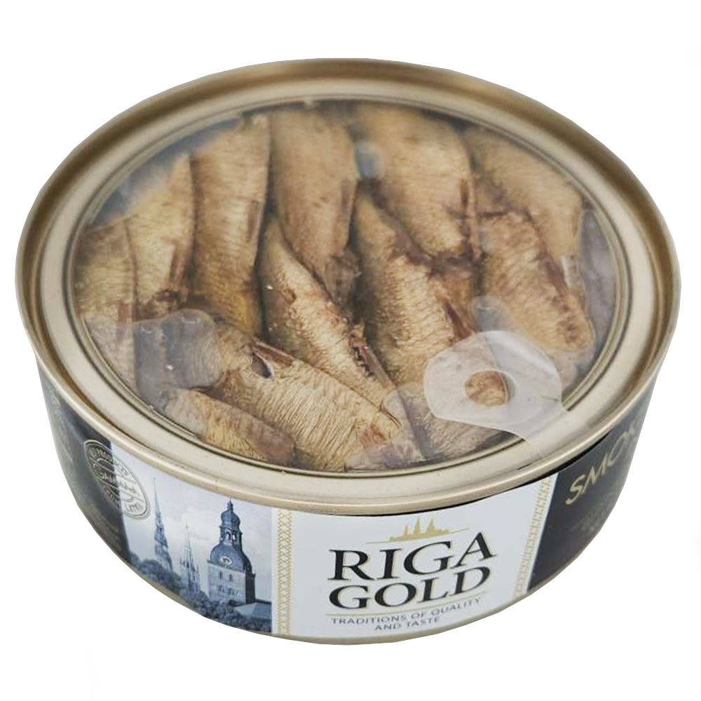 Шпроты в масле Riga Gold 240 гр