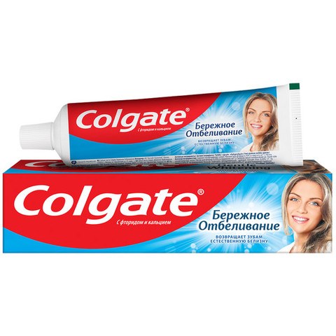 Colgate ЗП Бережное Отбеливание 50мл