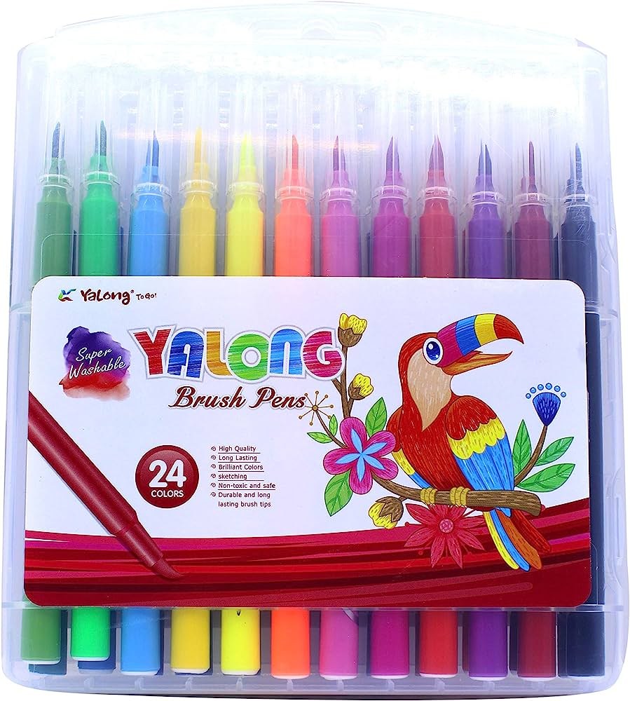 Yalong Фламастер YL215101-12