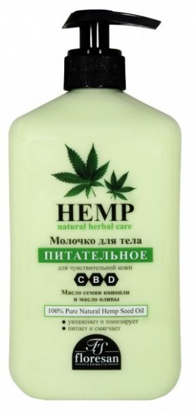 Floresan HEMP Молоко для тела в ассор. 500мл
