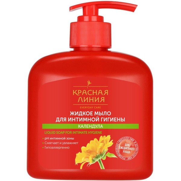 Красная Линия мыло инт. гигиены в ассор 250мл
