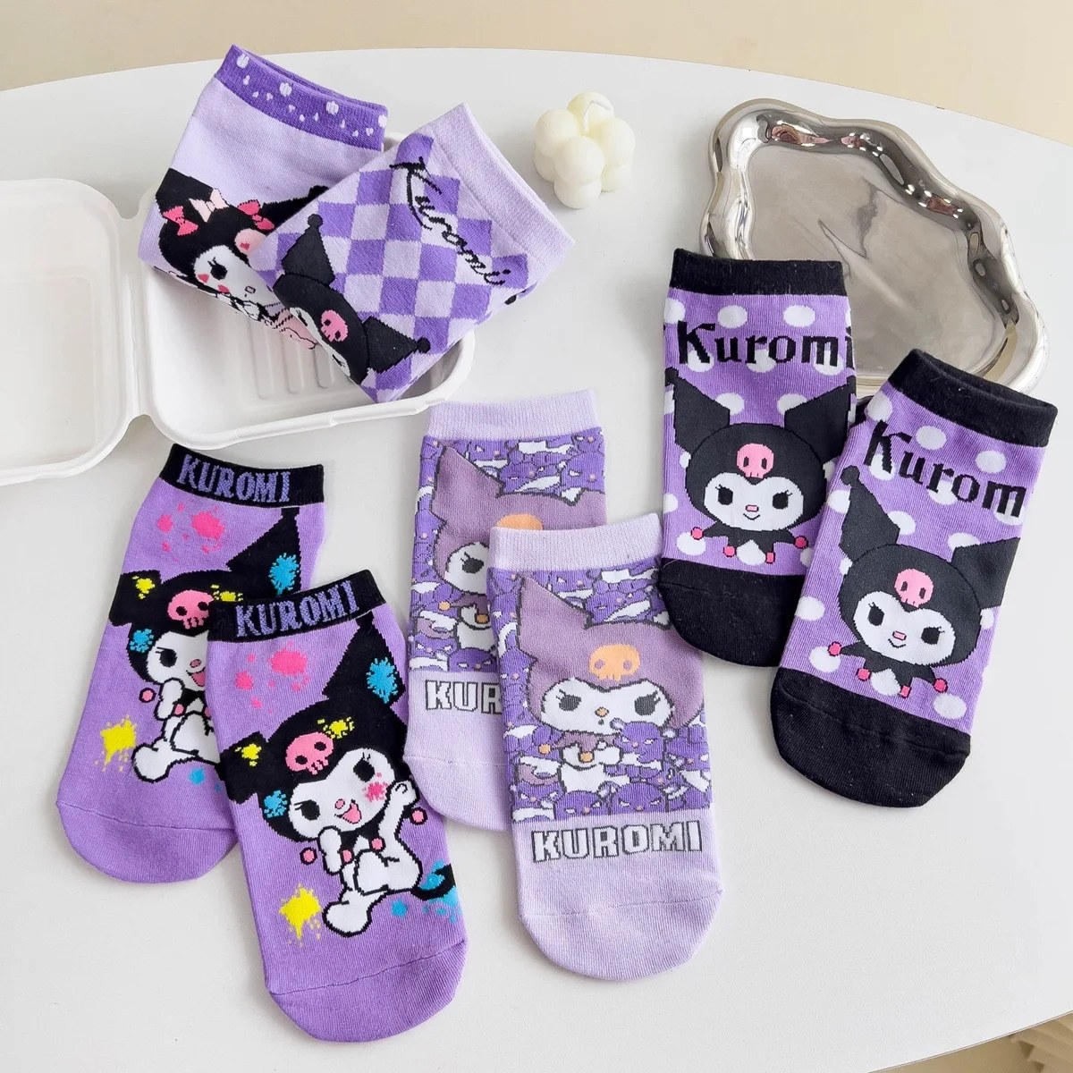 Kuromi Дет. Носки (Корея) 1пара