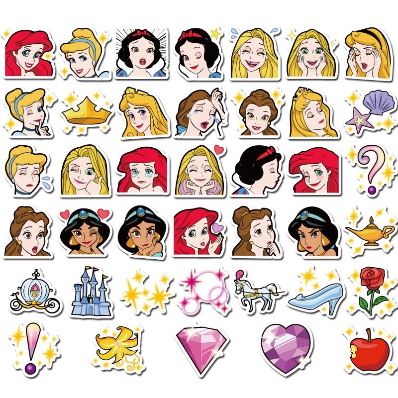 Princess Стикеры WX-MM
