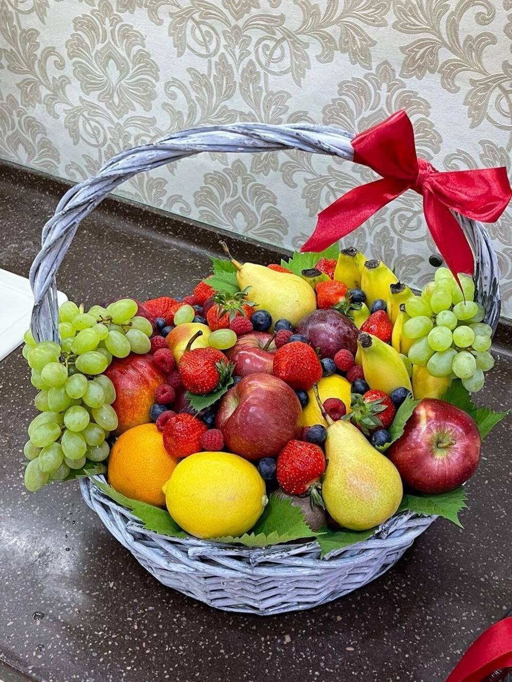 Delicious Food Фрукты в корзинке K-316