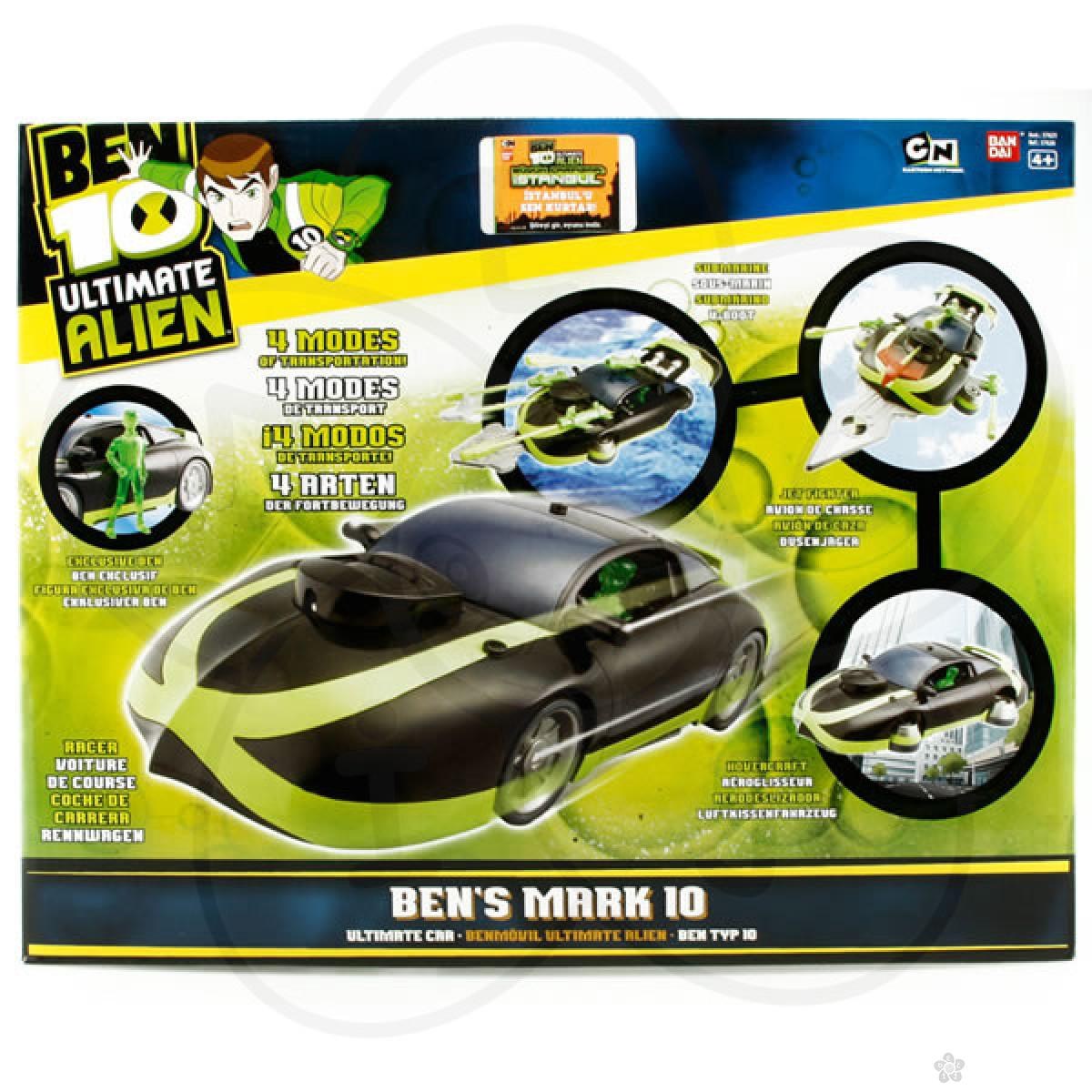 Ben 10 Машинка 360градусов No 9802