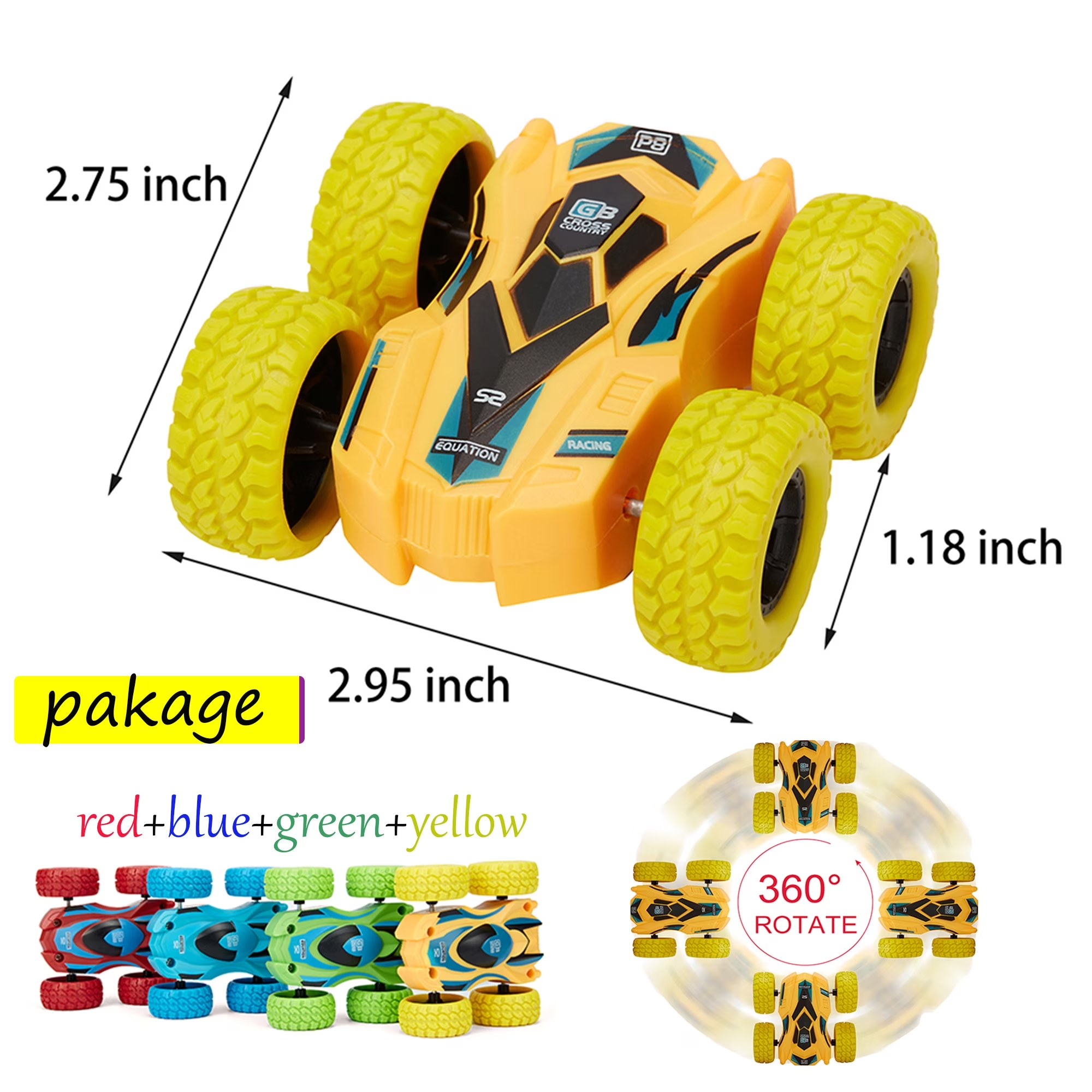 Inertia Stunt Car машинка D402/3305-3309