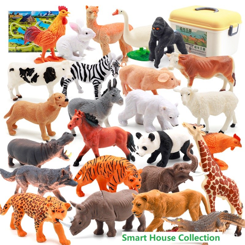 Rubber Toys Animals (1X500)