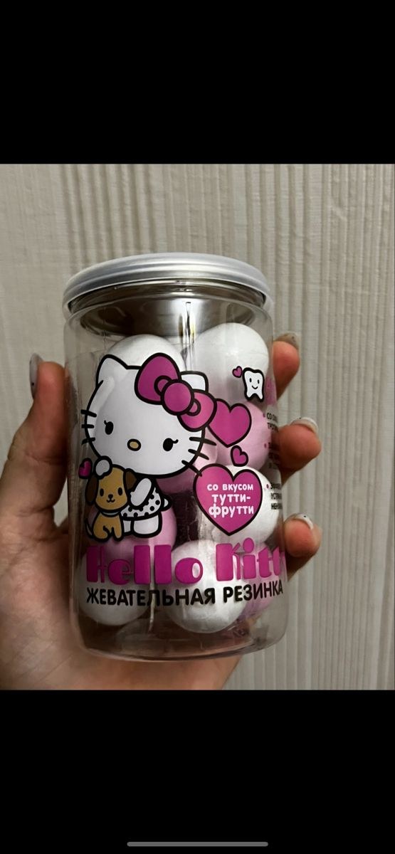 Hello Kitty жевательные резинки 25гр 1шт GRM53-1