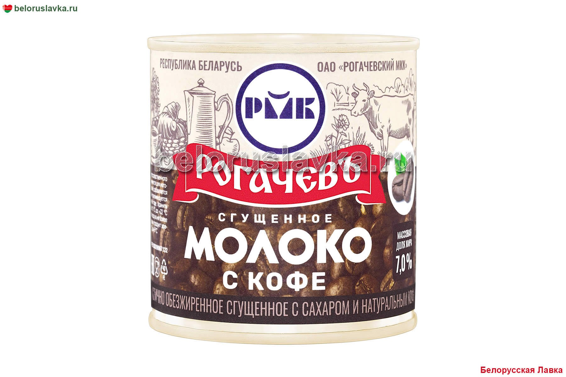 Рогачев Сгущенка с кофе 7,0% 380гр