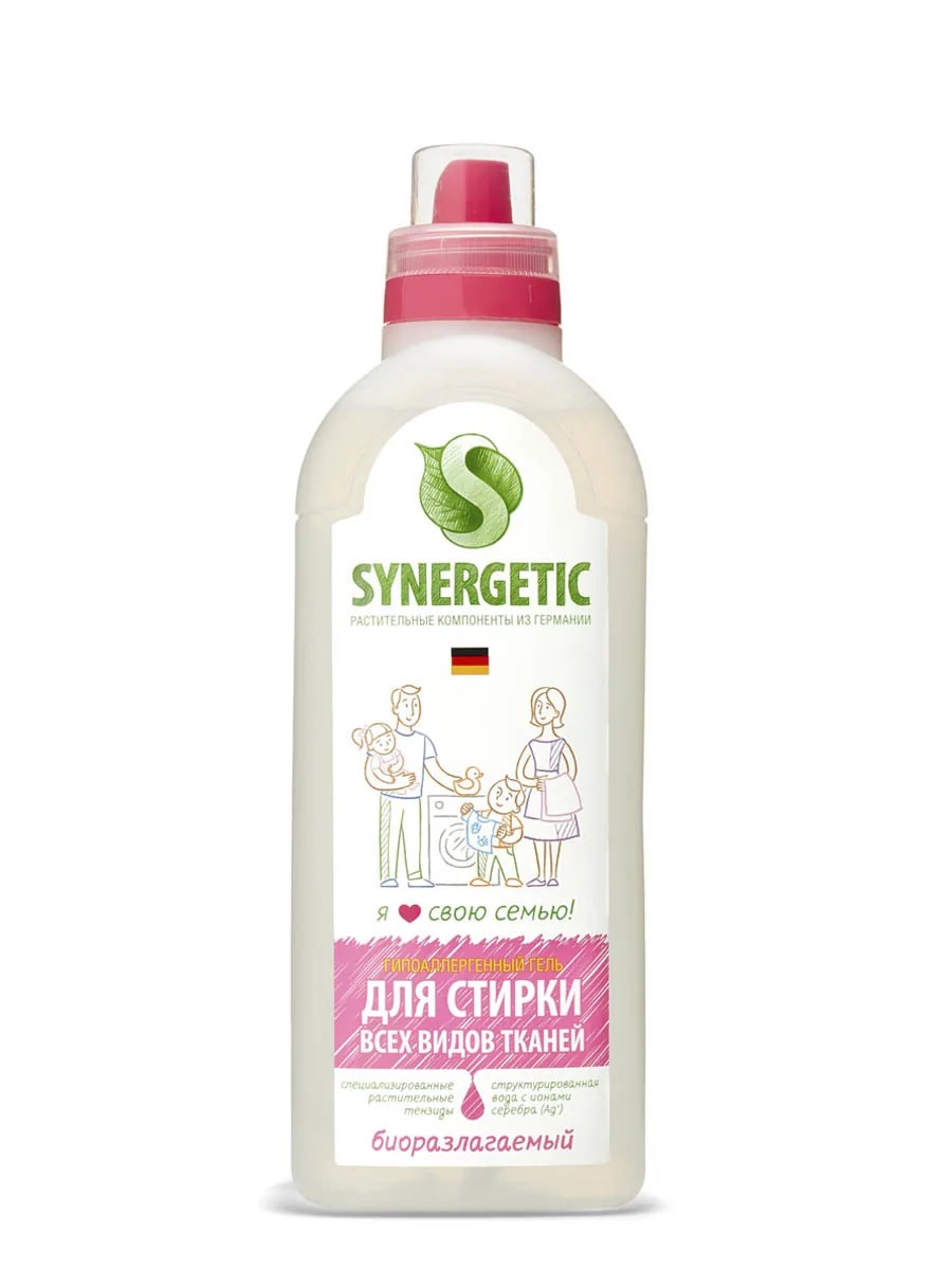 Synergetic Гель для стирки 1л