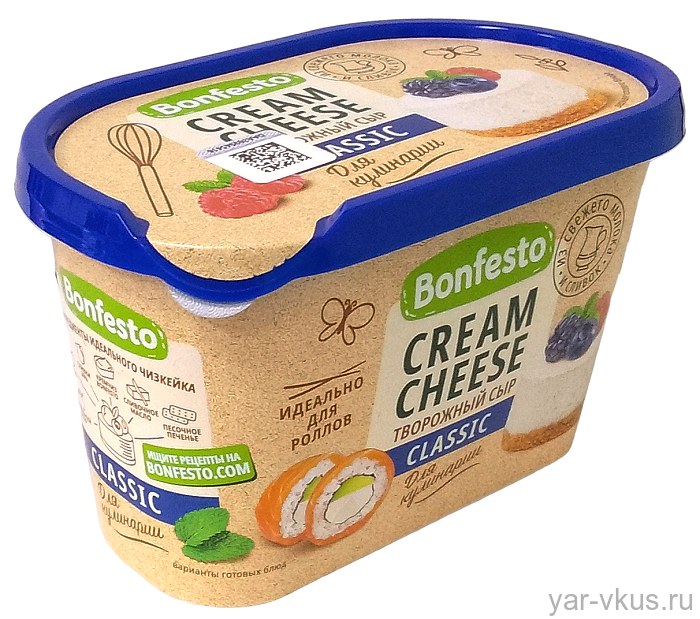 RZ Bonfesto Cream Cheese слив. сыр 70% 400гр