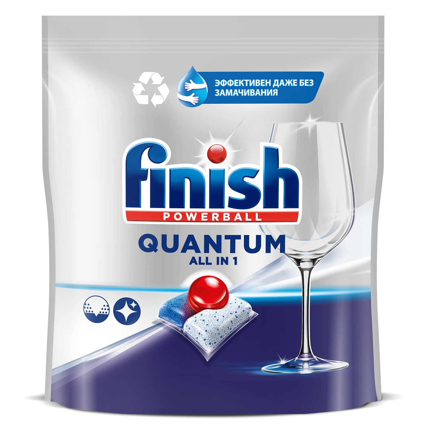Finish Quantum табл. для мытья посуды 15шт