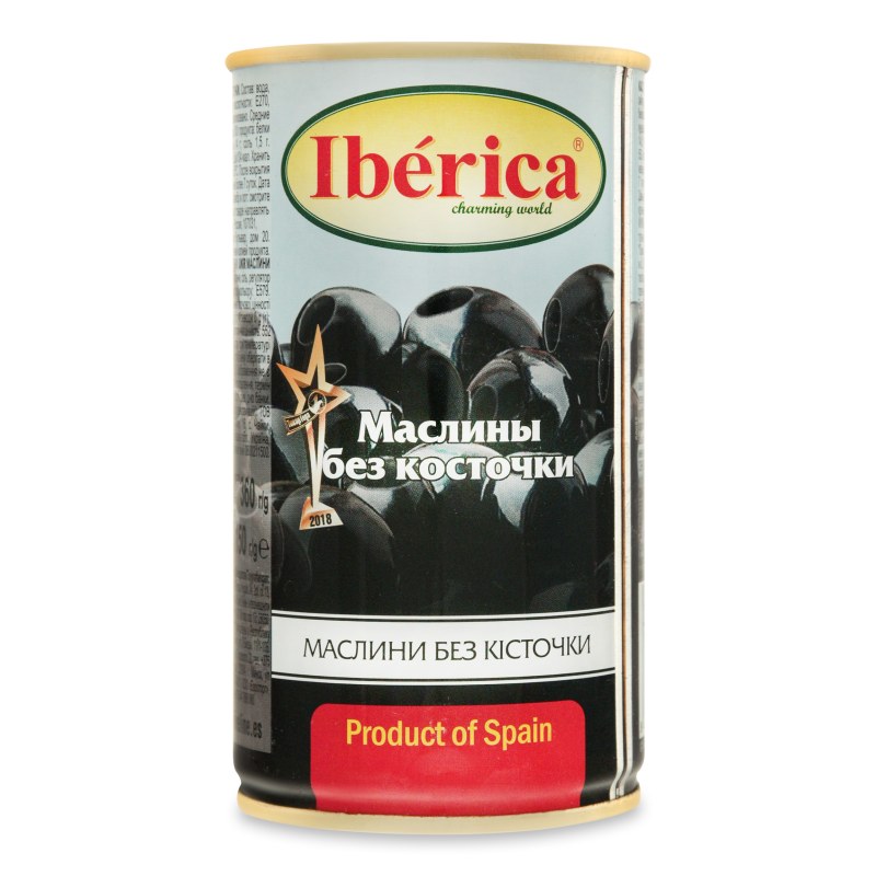 Iberica Маслины без косточки 370гр