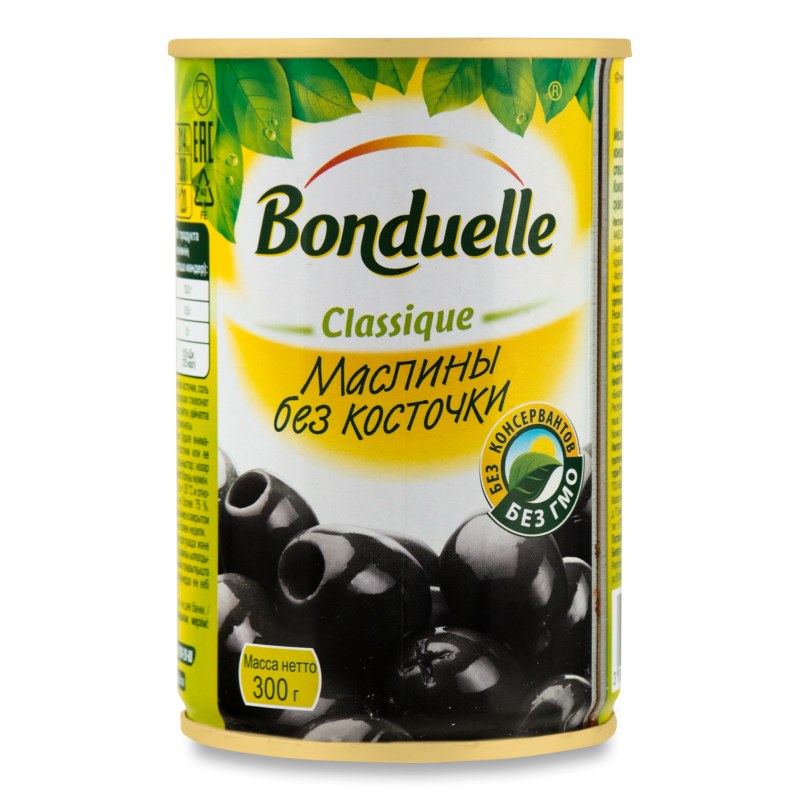 Bonduelle Маслины без косточки 300гр