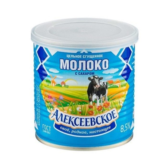 Алексеевское варен. сгущ. молоко 360гр