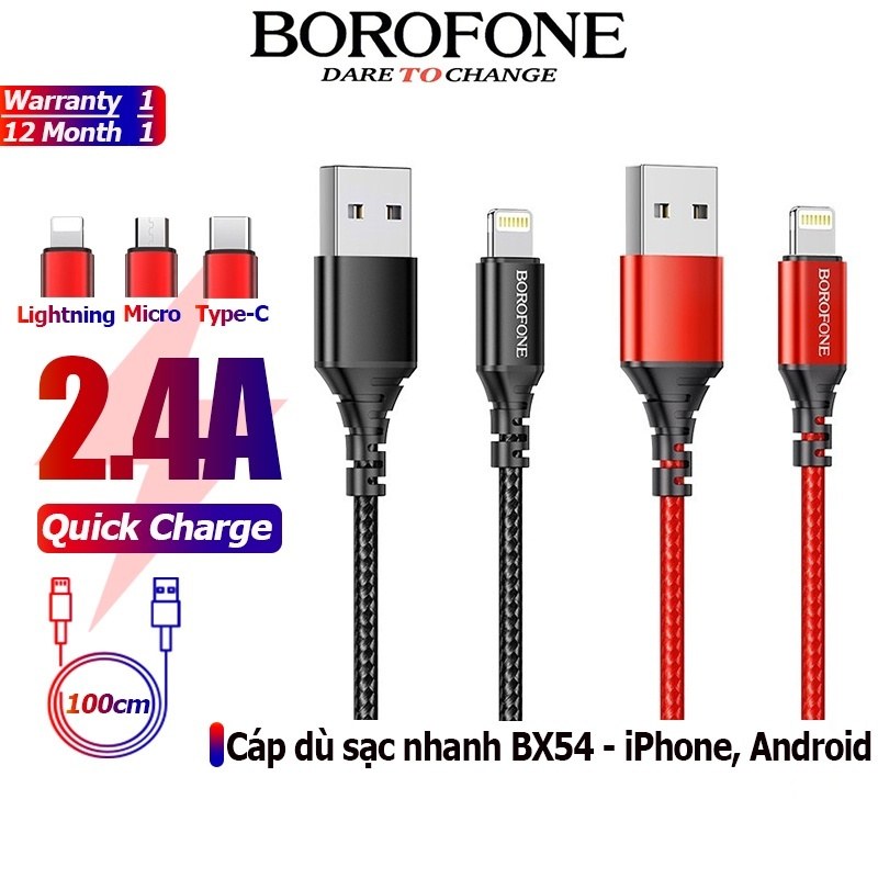 Bx54 TypeC Iphone Borofone U