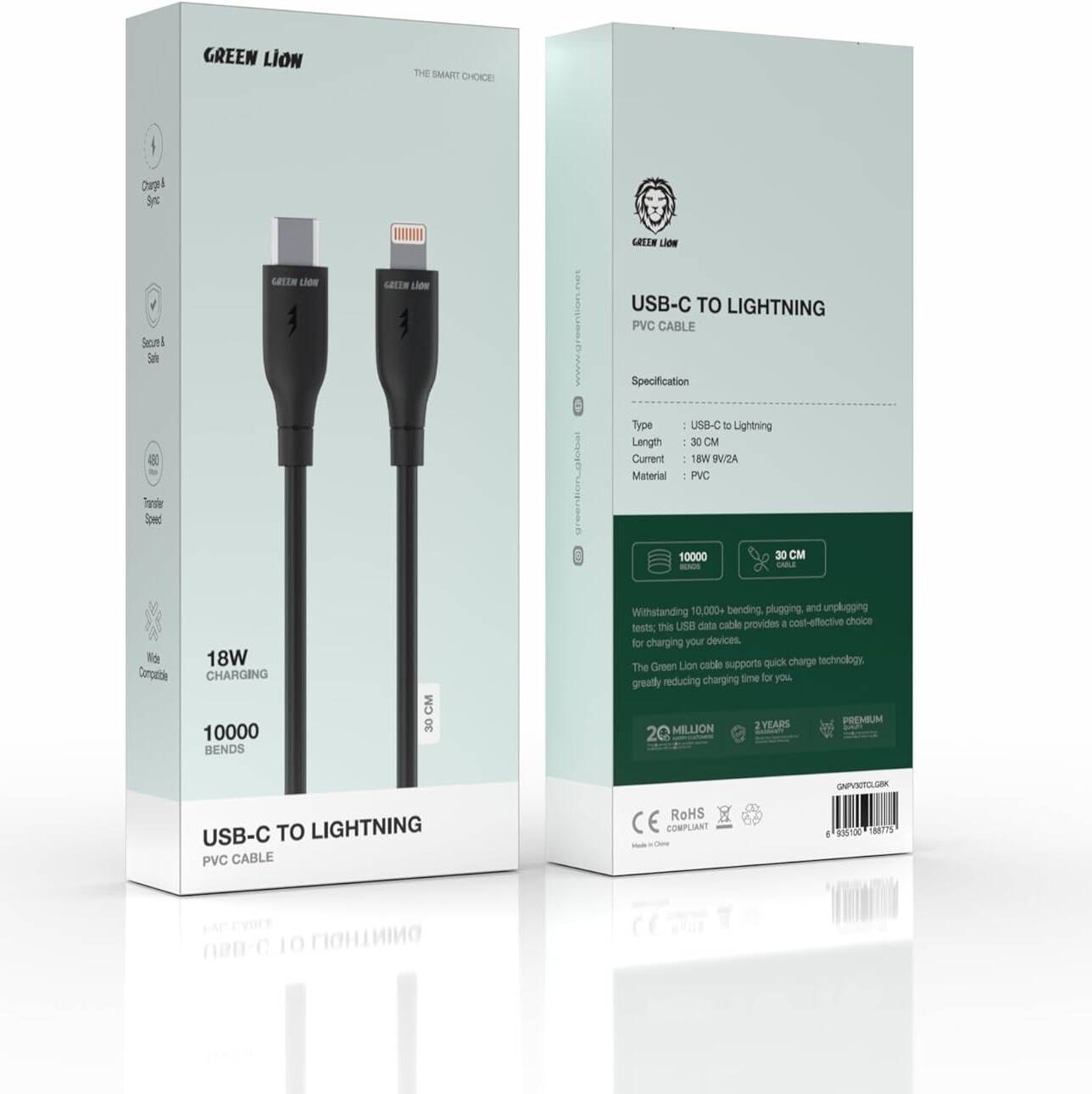 Green Lion PVC TypeC Usb Ca